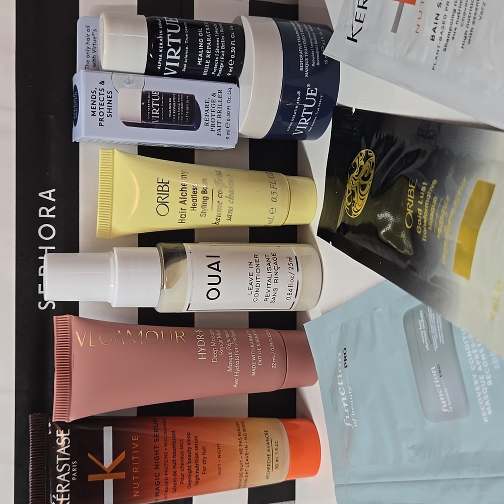 Sephora Luxury Full-Size + Sample Hair Lot: Oribe, Vegamour, Kérastase, & more